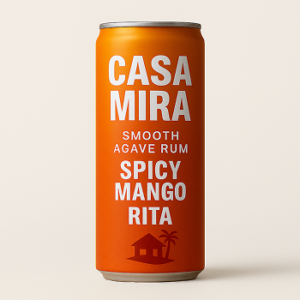 Casa Mira: Smooth Agave Rum Spicy Mango Rita